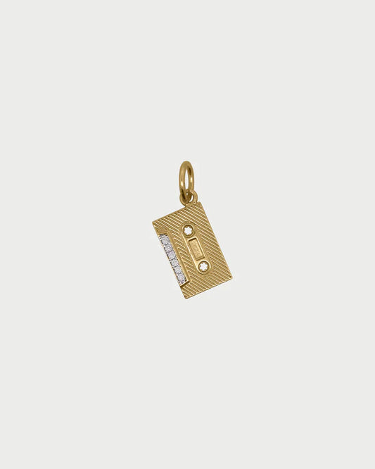 RUE DES MILLE Charm Vintage Cassetta Tape collezione CHARMBAR CB-CN15