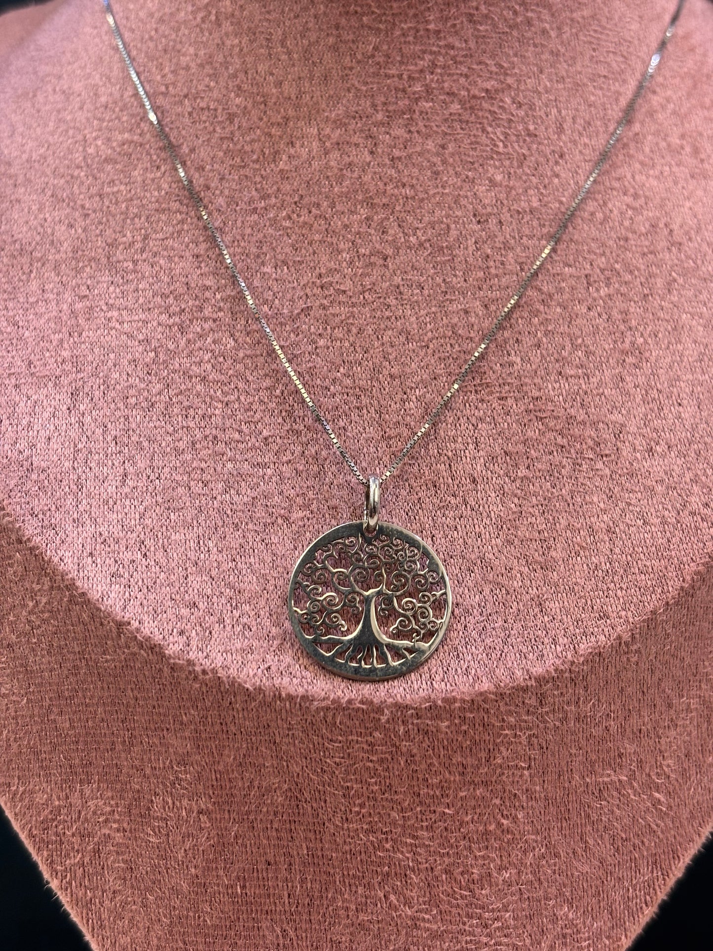Collana Donna Albero della Vita Argento