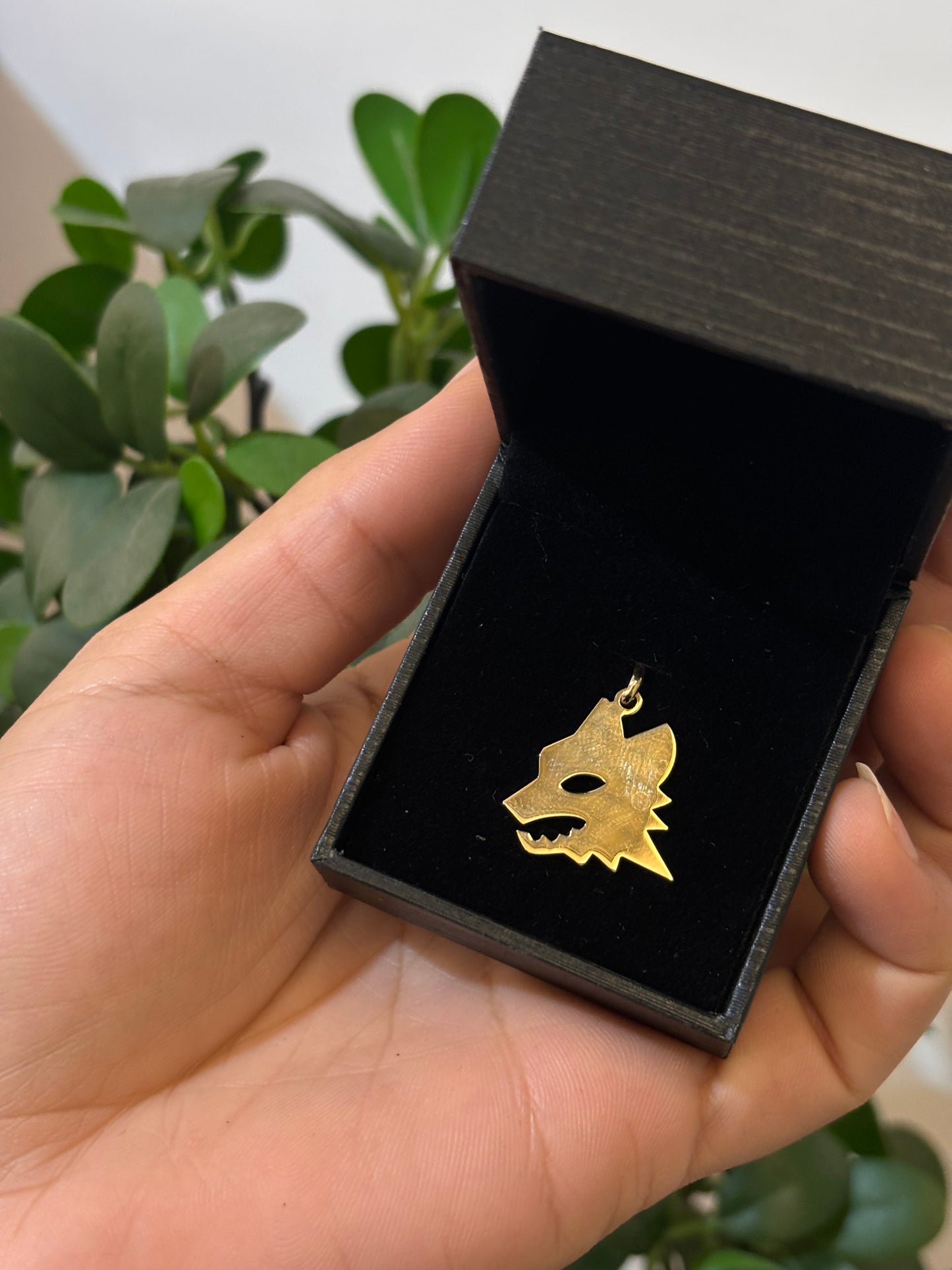 Ciondolo Oro 18 Carati Lupa Asroma