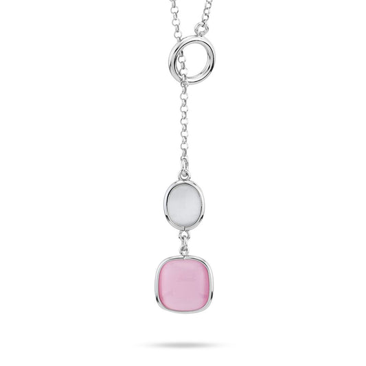 Collana saliscendi con pendente di cristalli XGR727