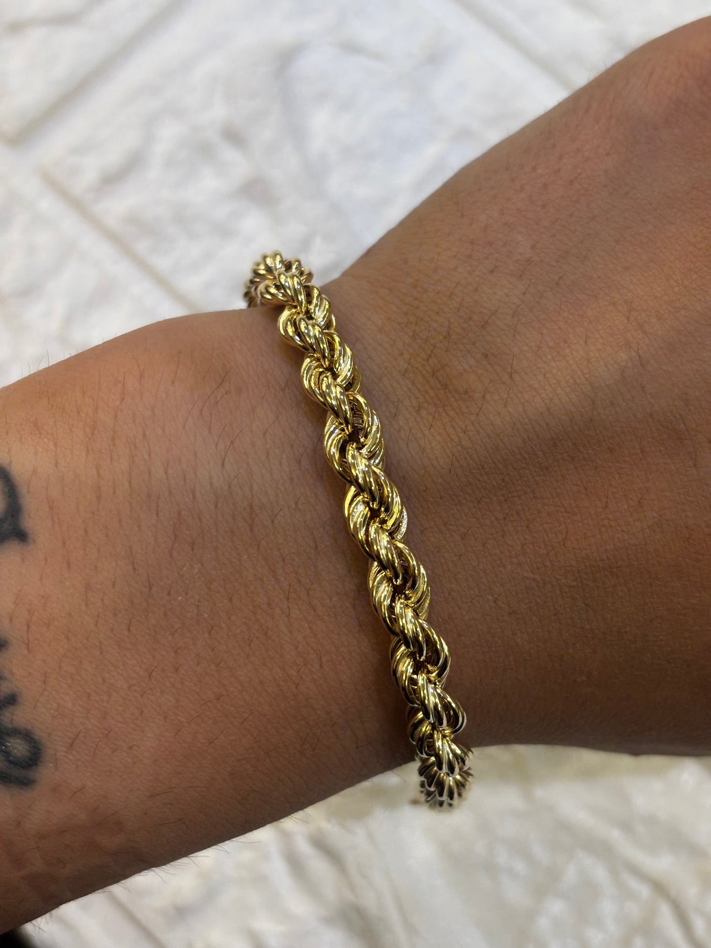 Bracciale Corda oro 18 Carati