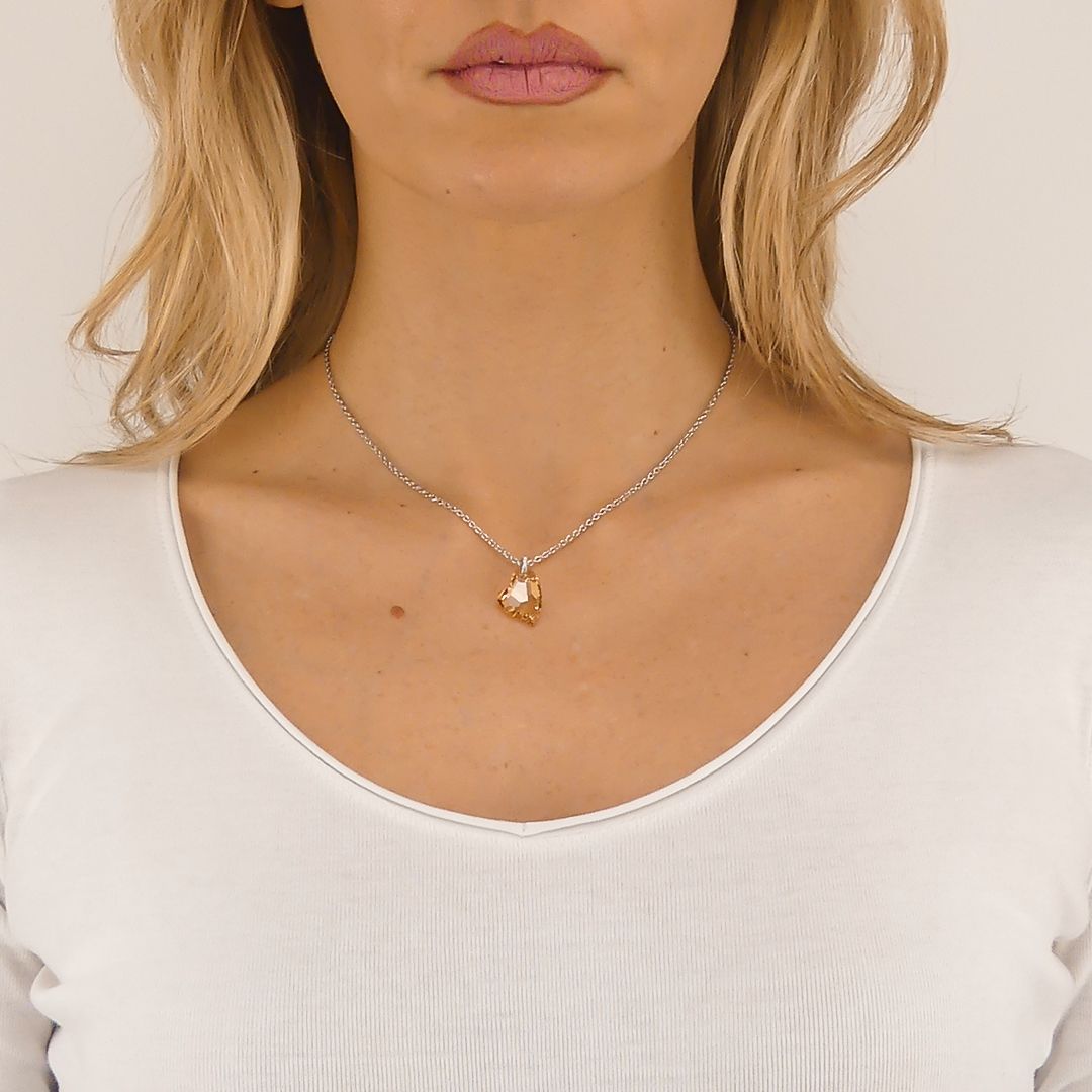 Collana Con Cuore Irregolare Boccadamo