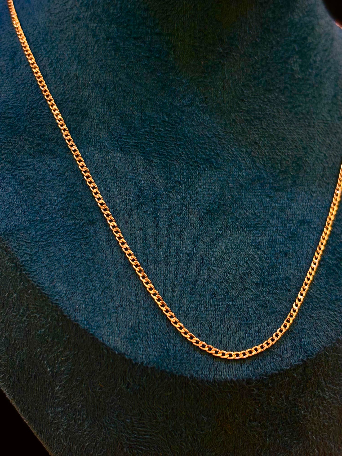 Collana Unisex maglia Groumette Oro 18 Carati