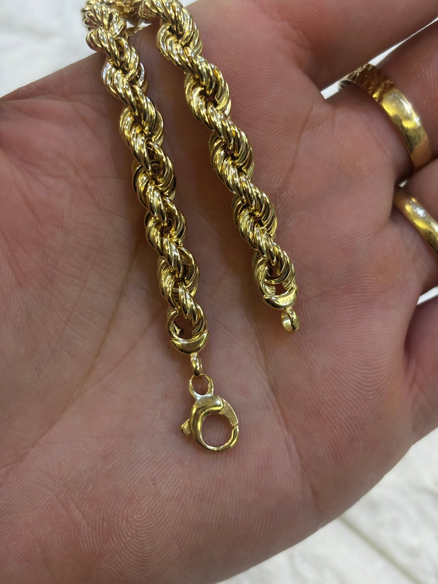 Bracciale Corda oro 18 Carati
