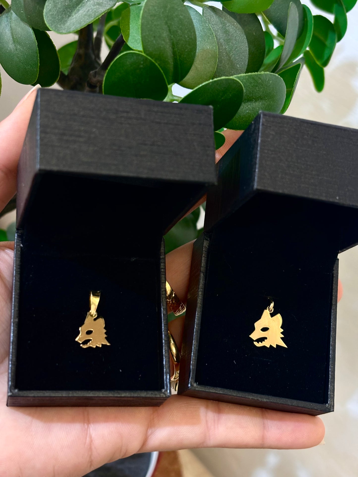 Ciondolo Oro 18 Carati Lupa Asroma