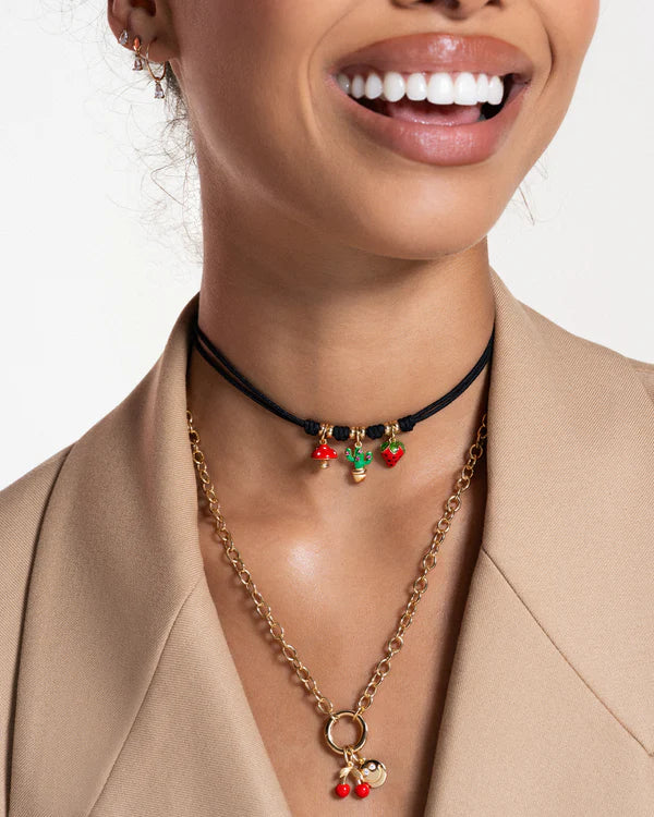 RUE DES MILLE Charm Fragolina collezione CHARMBAR CB-LCN 83
