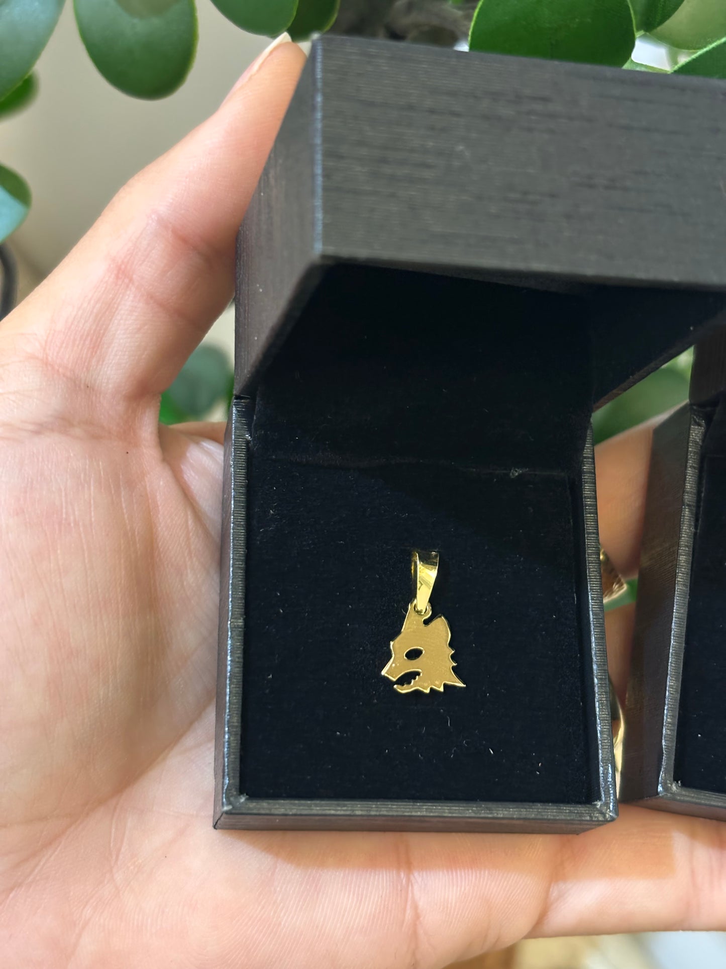 Ciondolo Oro 18 Carati Lupa Asroma