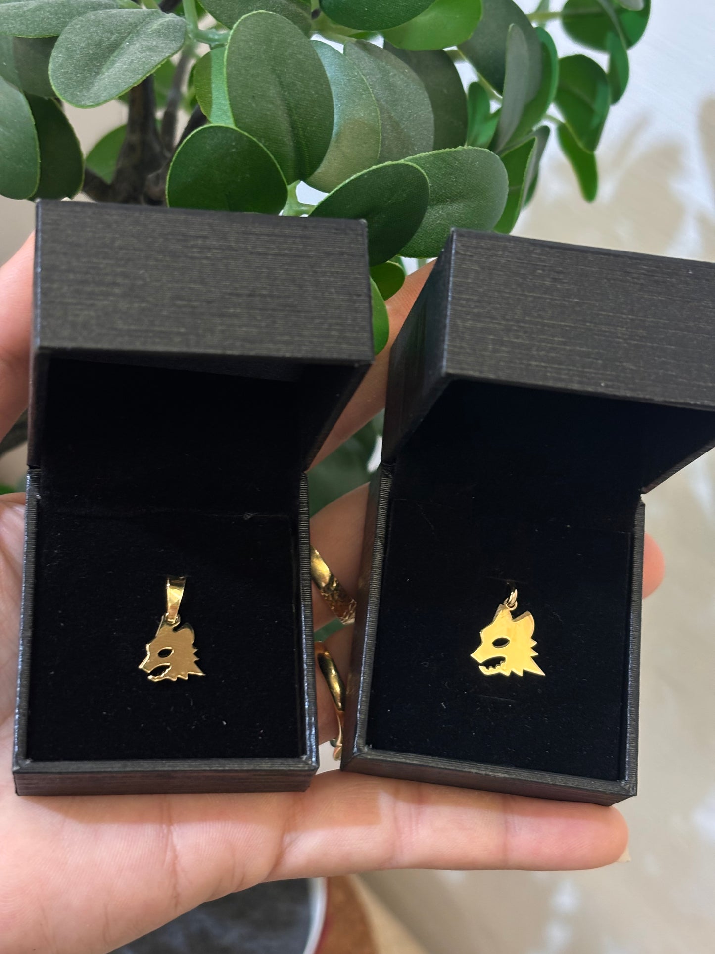 Ciondolo Oro 18 Carati Lupa Asroma