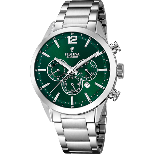 OROLOGIO FESTINA F20343/B VERDE UOMO