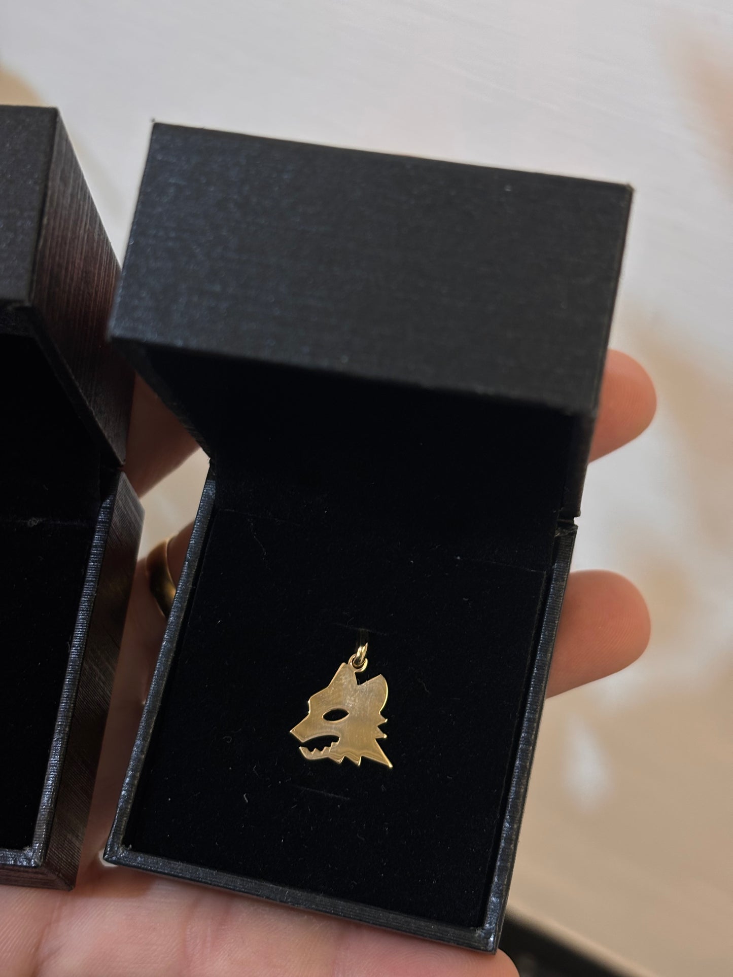 Ciondolo Oro 18 Carati Lupa Asroma