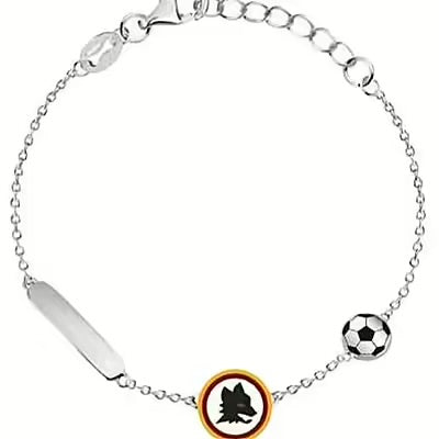 bracciale gioielli Squadre di calcio A.S. Roma  B-RB016KAS