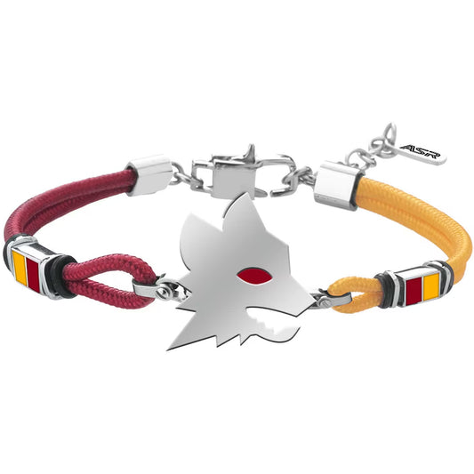 bracciale uomo gioielli Squadre di calcio A.S. Roma B-RB004UCR