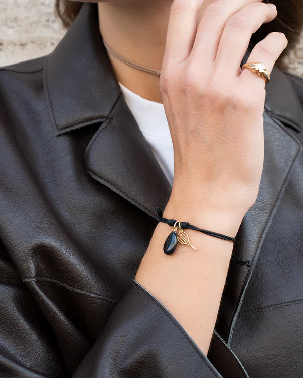 RUE DES MILLE Charm Goccia Giada Black collezione CHARMBAR CB-CN64