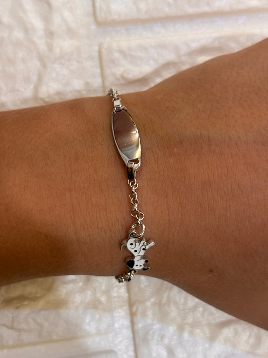 Bracciale Cane Argento