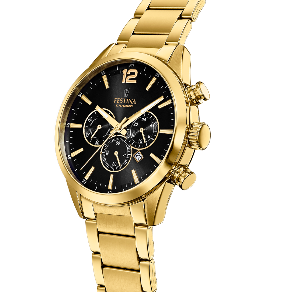 Orologio Uomo Festina TIMELESS CHRONOGRAPH F20633/3 NERO GOLD