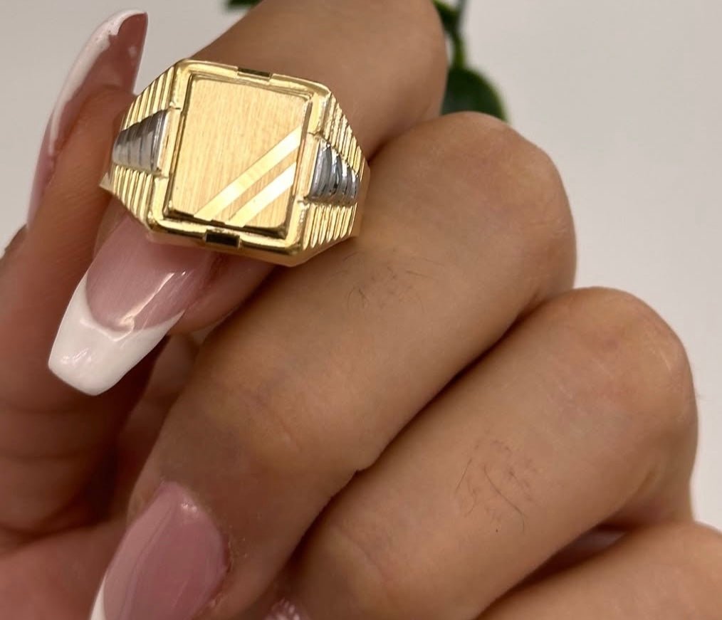 Anello Uomo Oro giallo 18 Carati