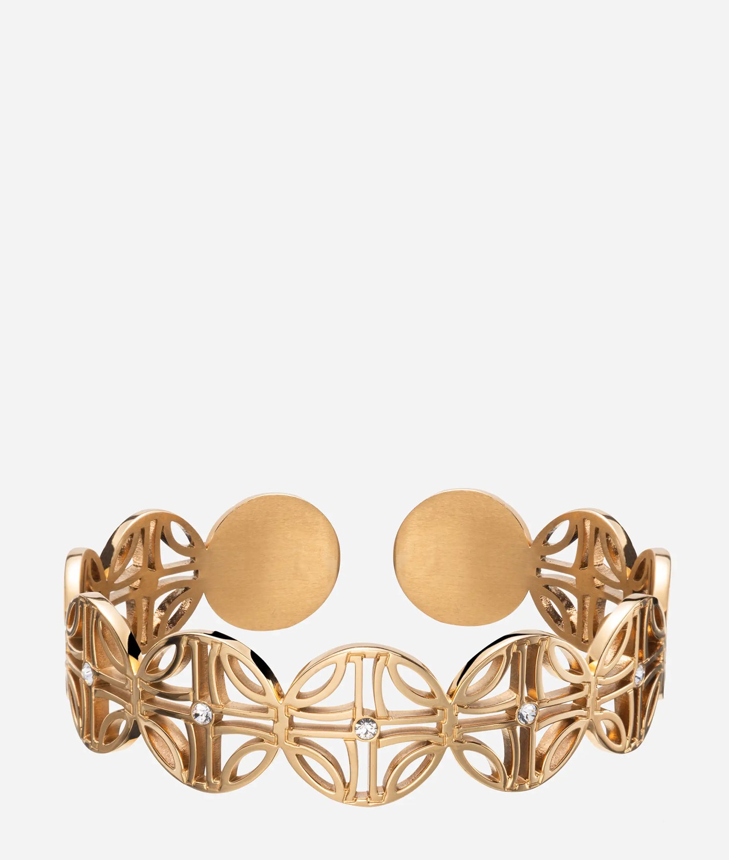La Croisette bracciale semibangle bagnato in oro ACJ0007YG
