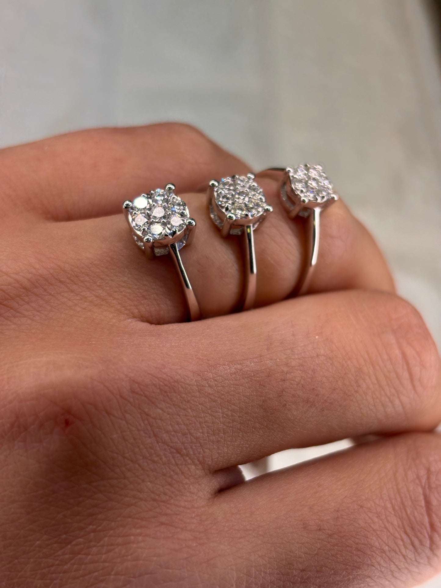 Anello Magic Oro Bianco e Diamanti PROMESSE GIOIELLI