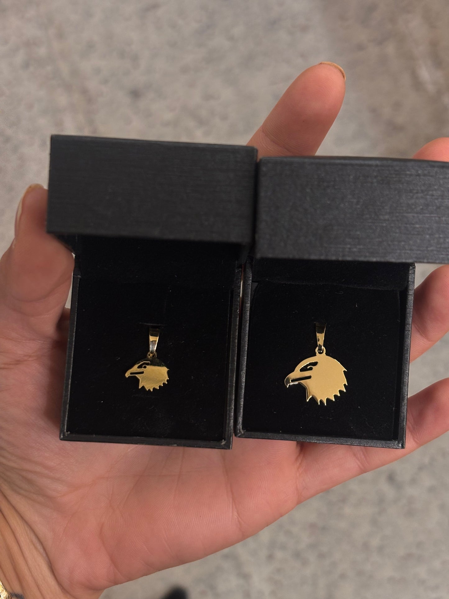 Ciondolo Oro 18 Carati Aquila SSLAZIO