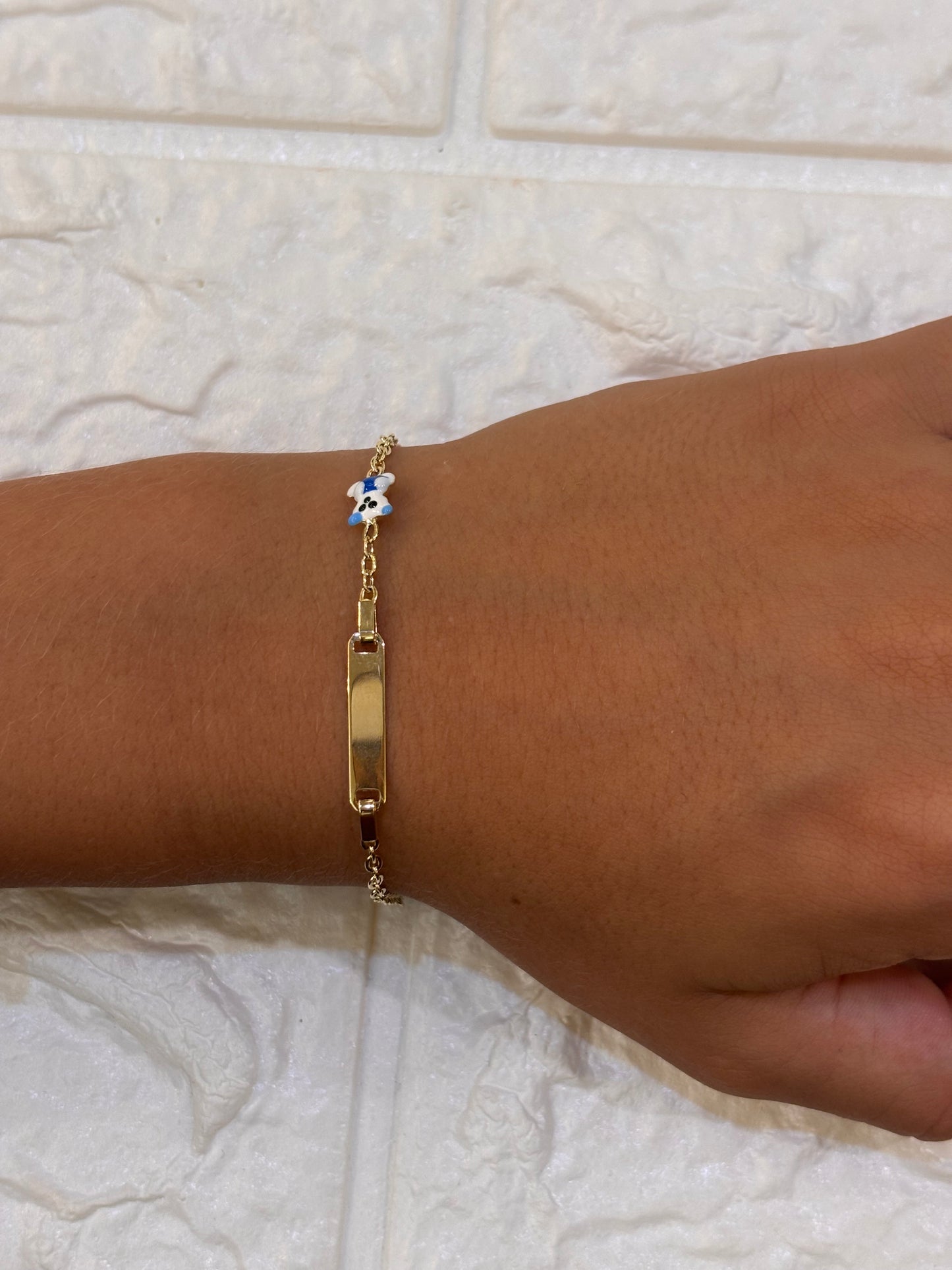 Bracciale Bimbo Oro 18 carati Orso