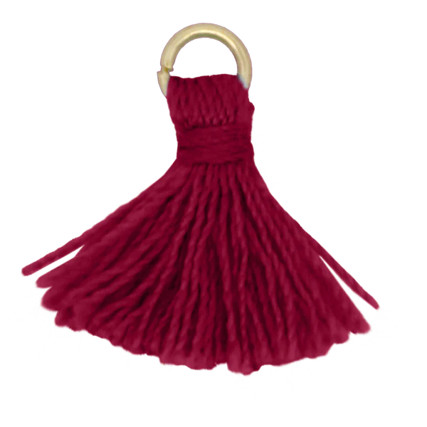 RUE DES MILLE Charm Nappa Burgundy collezione CHARMBAR CB-CN53
