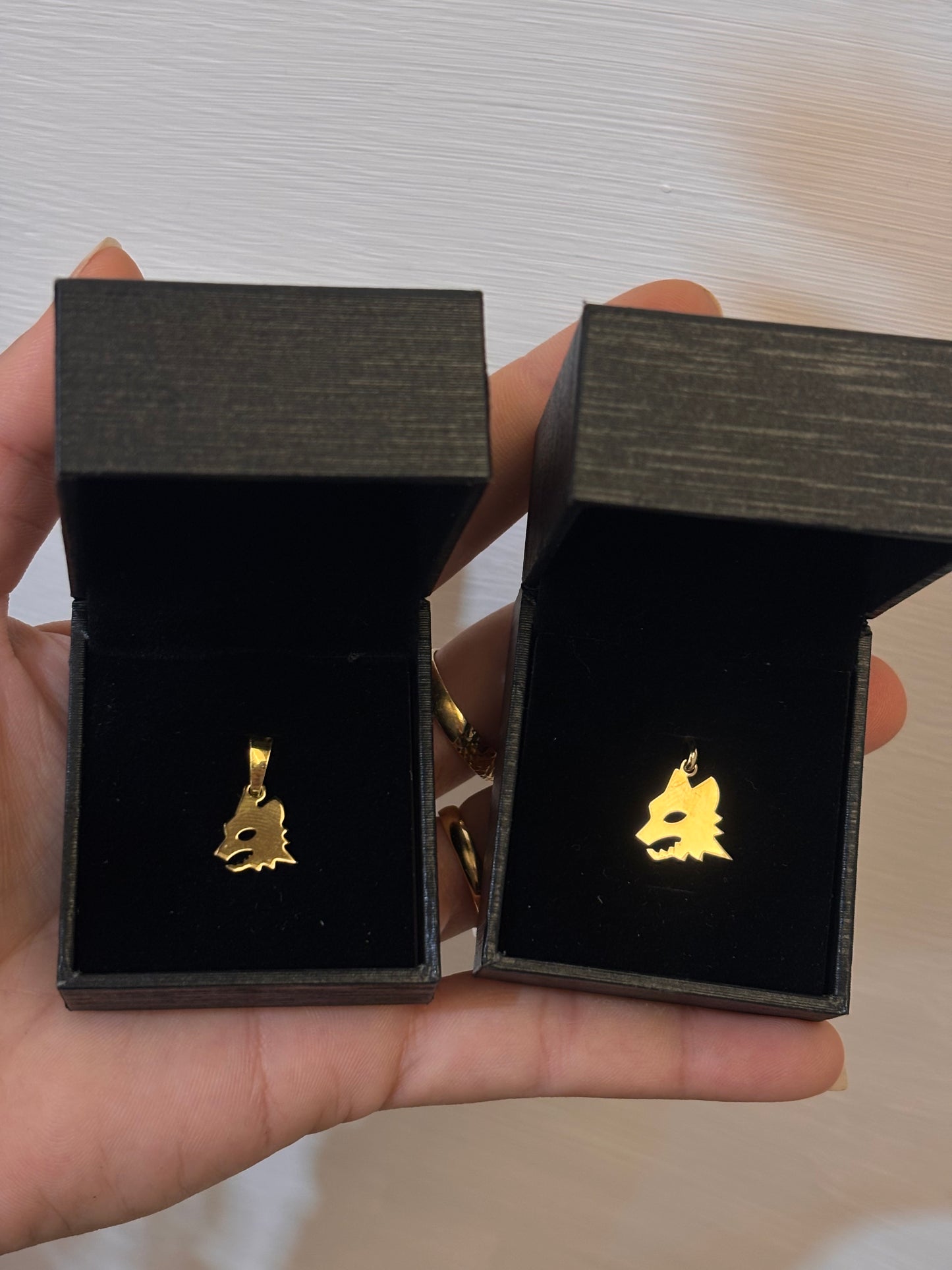 Ciondolo Oro 18 Carati Lupa Asroma