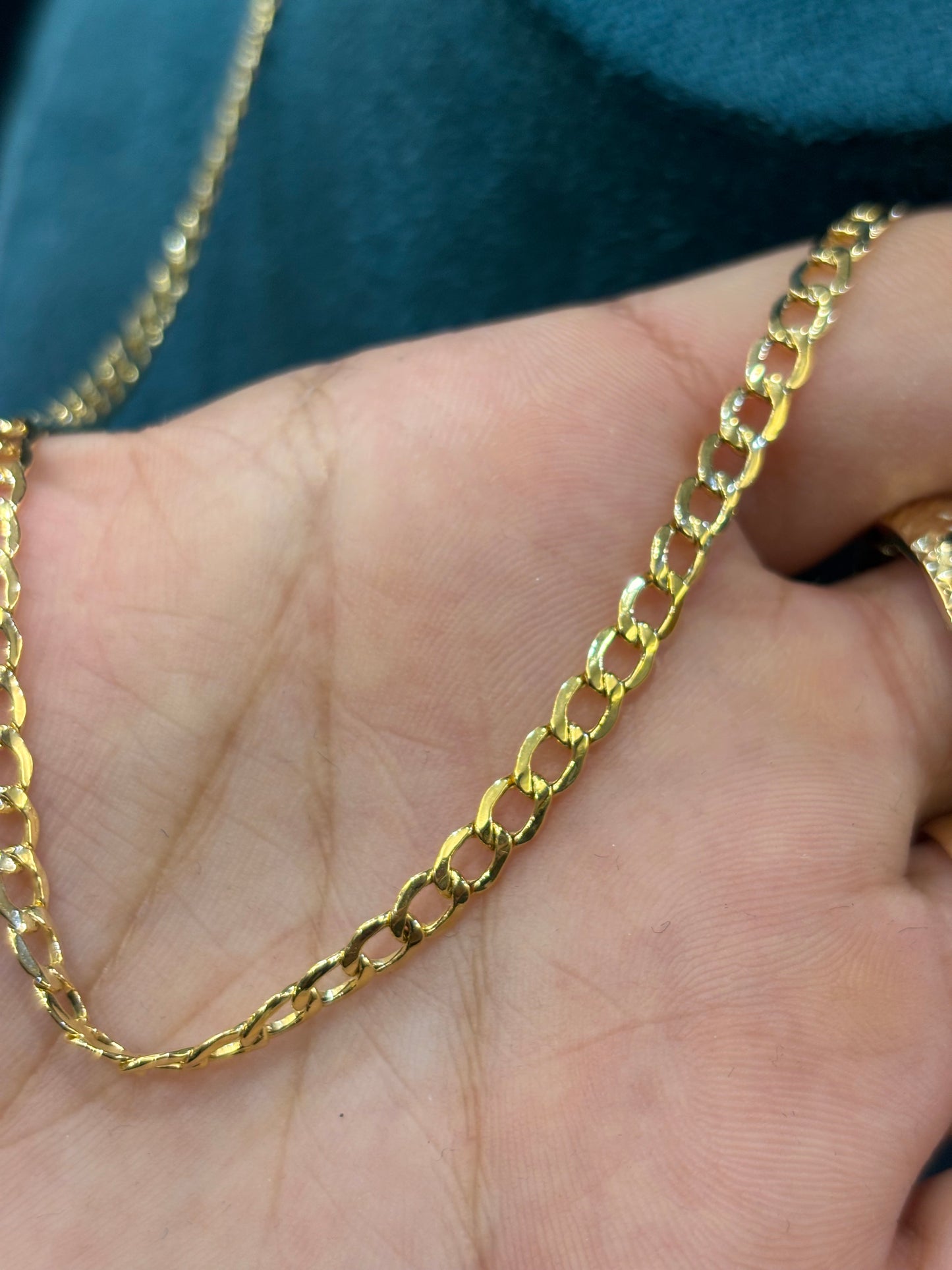 Collana Uomo Groumette Oro Giallo 18 Carati