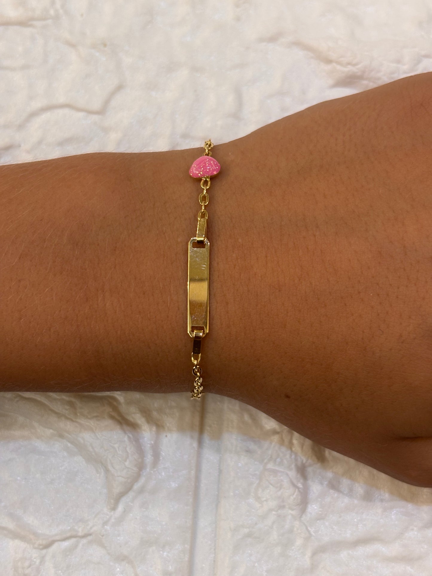 Bracciale Bimba Oro Giallo 18 Carati Cuore