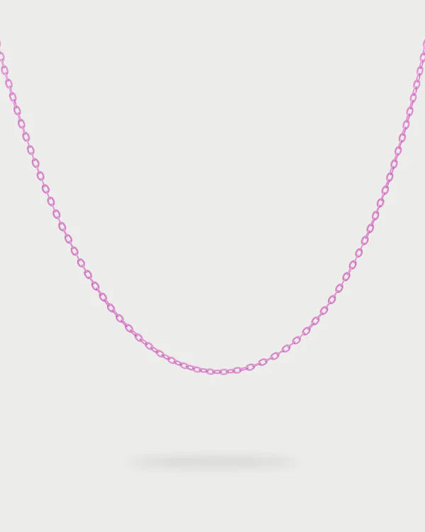RUE DES MILLE Girocollo smaltato chain base collezione CHARMBAR CB-GR09