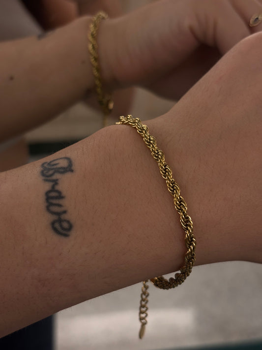 Bracciale Corda Gold