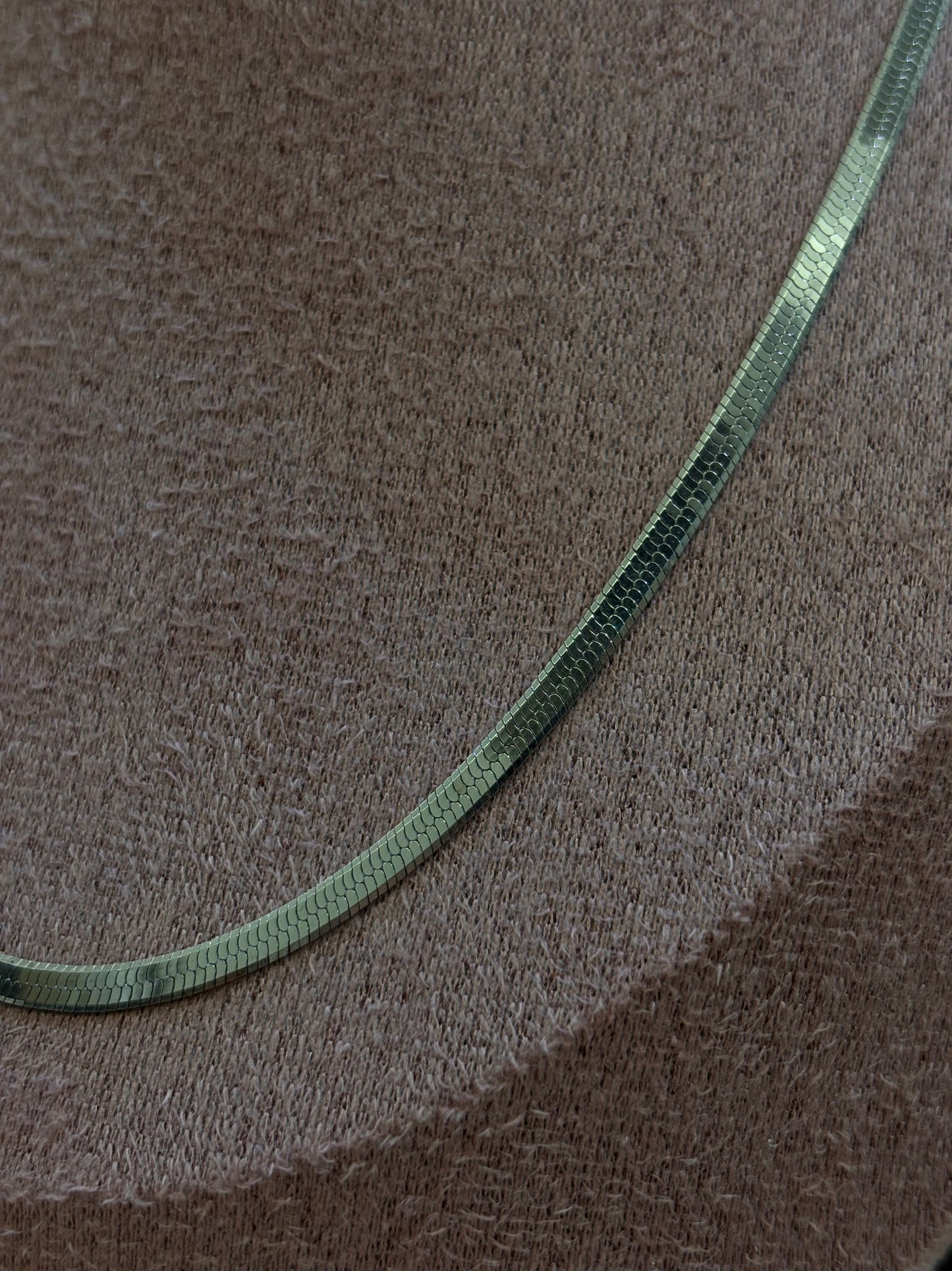 Collana Piattina Argento