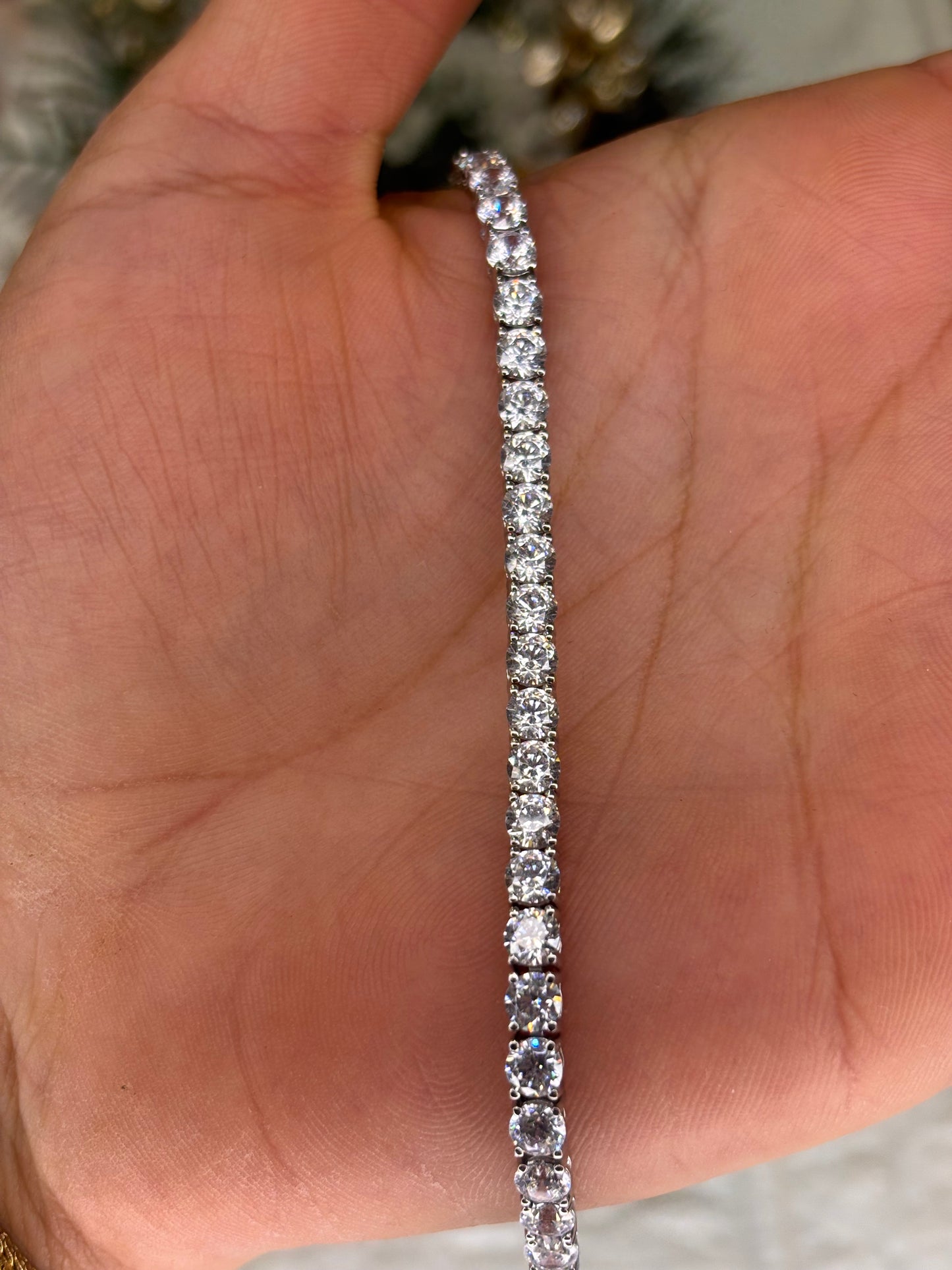 Bracciale Tennis Uomo 5mm