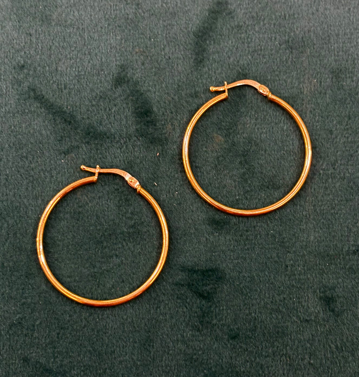Orecchini oro 18 carati cerchio lisci