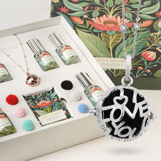Cofanetto Batuffolo Essence con collana a scrigno BT_GR08K