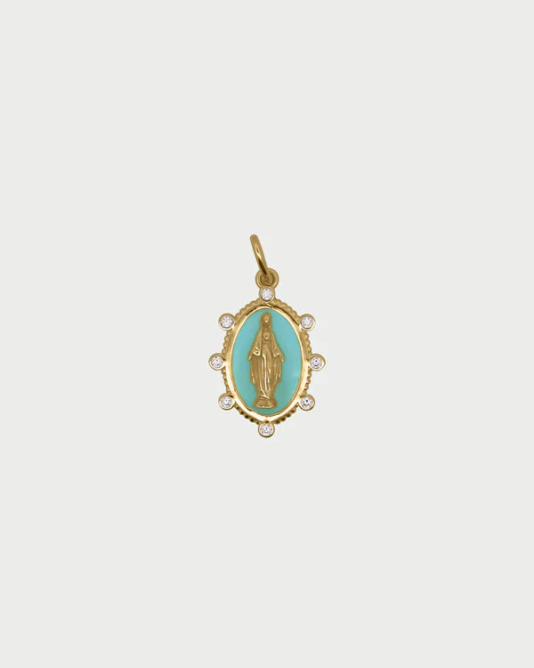 RUE DES MILLE Charm Madonna Sky collezione CHARMBAR CB-CN30