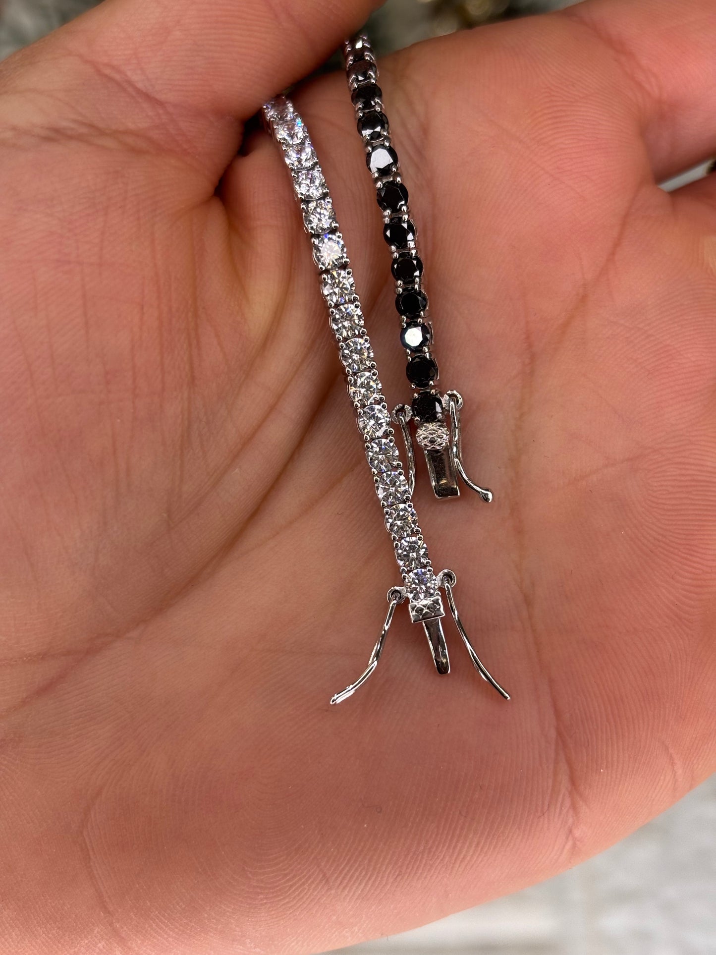 Bracciale tennis uomo 4mm