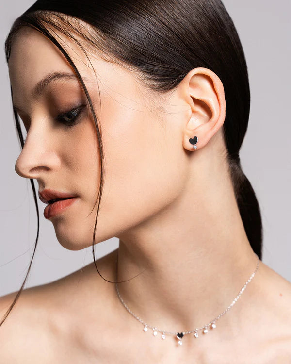 RUE DES MILLE
Orecchino lobo cuore con punto luce collezione ESSENCE ORZ-024M1CUORH