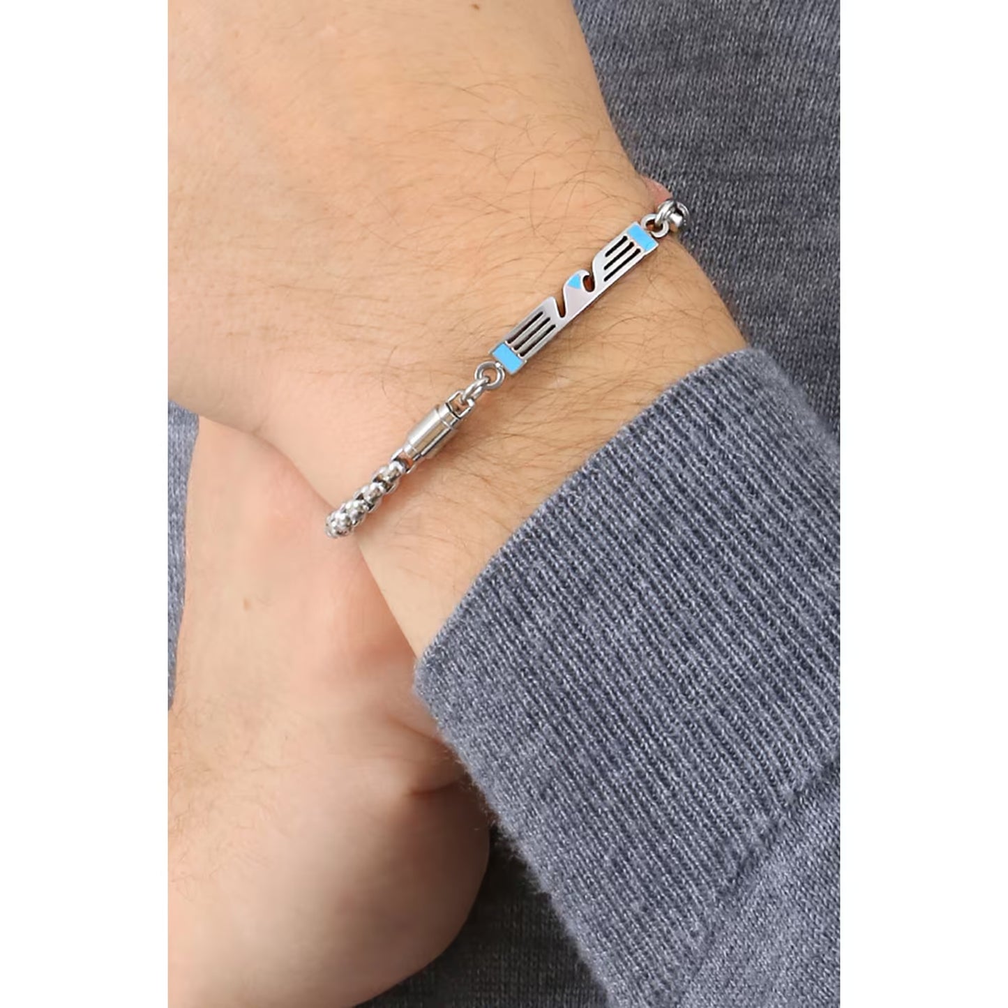 Bracciale Uomo gioielli S.S. Lazio
Gioielli Squadre B-LBOO2UAS