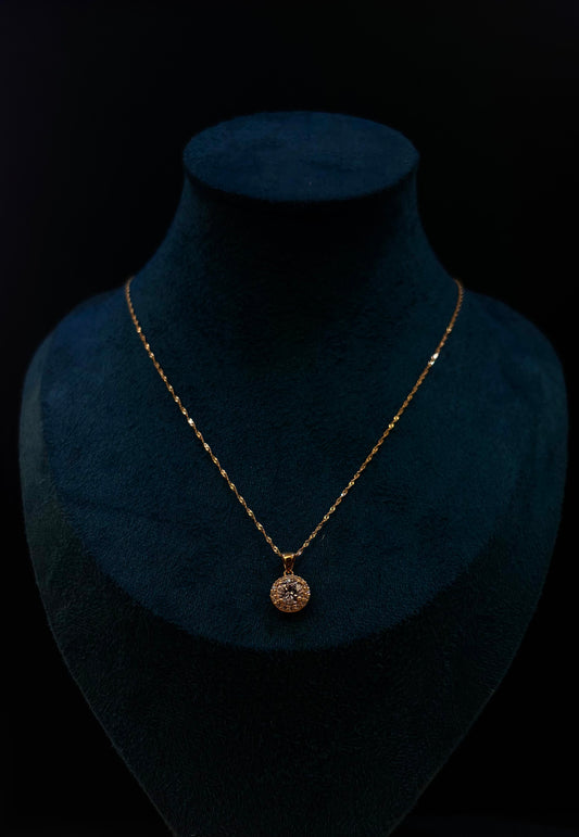 Collana Donna Punto Luce Oro giallo 18 carati