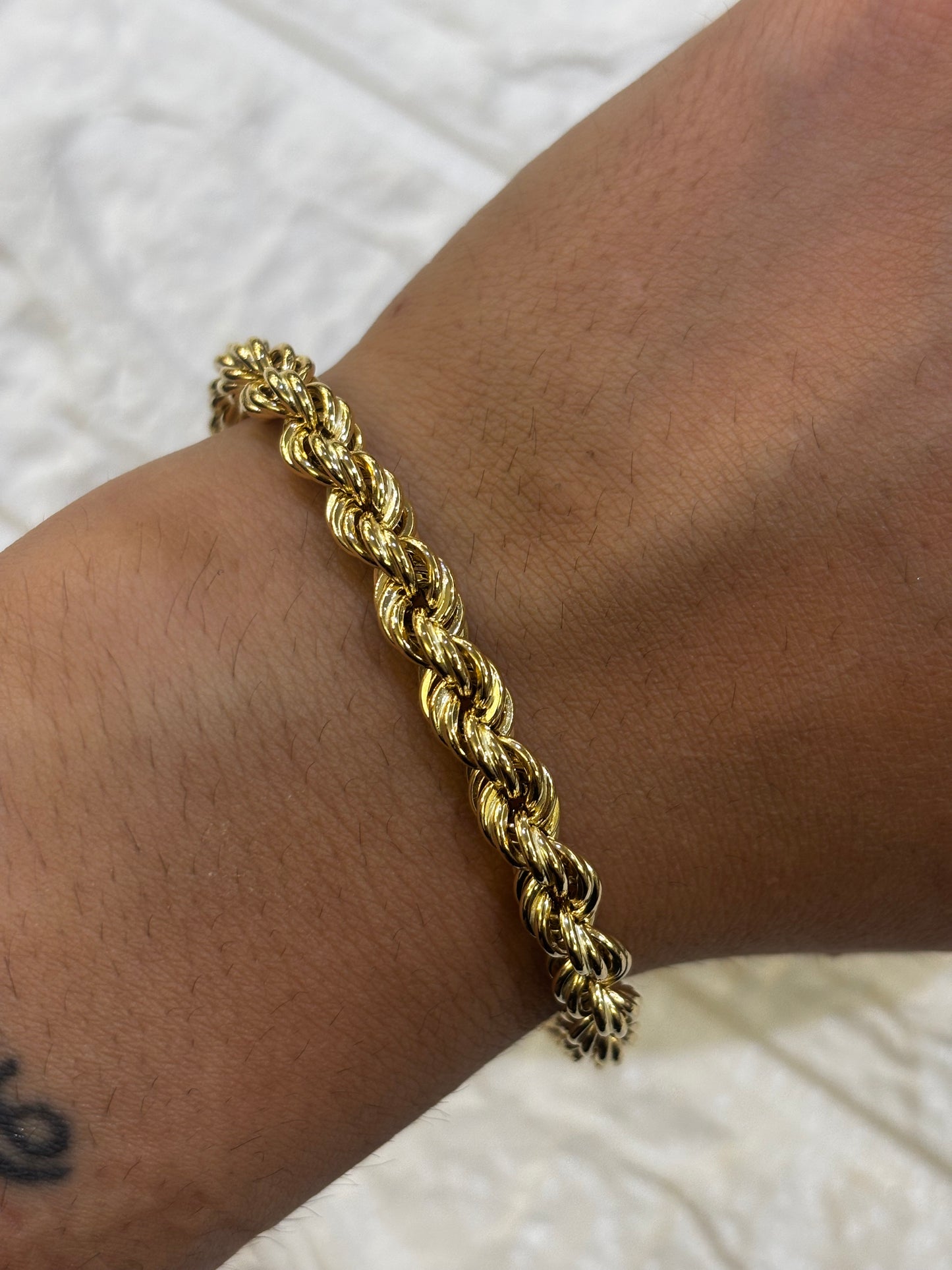 Bracciale Corda oro 18 Carati