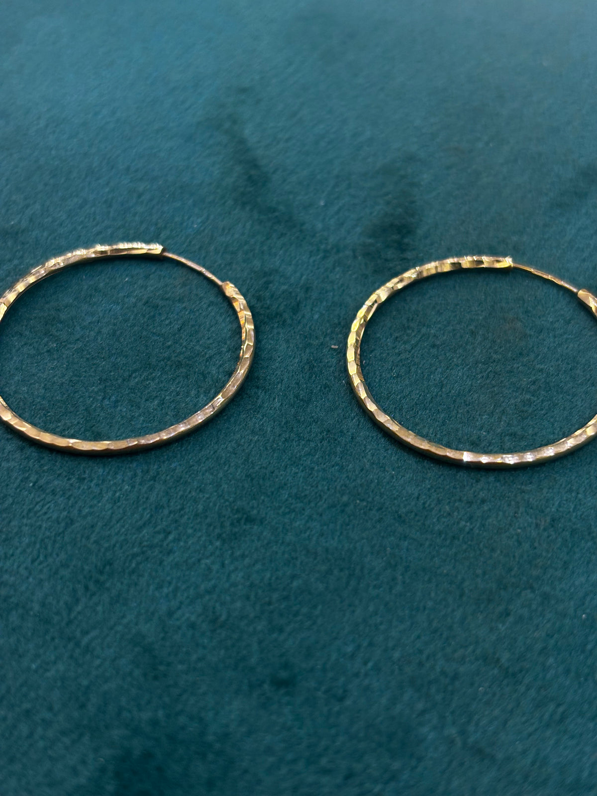 Orecchini oro giallo cerchio diamantati