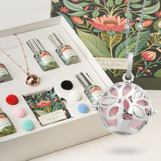 Cofanetto Batuffolo Essence con collana a scrigno BT_GR07K