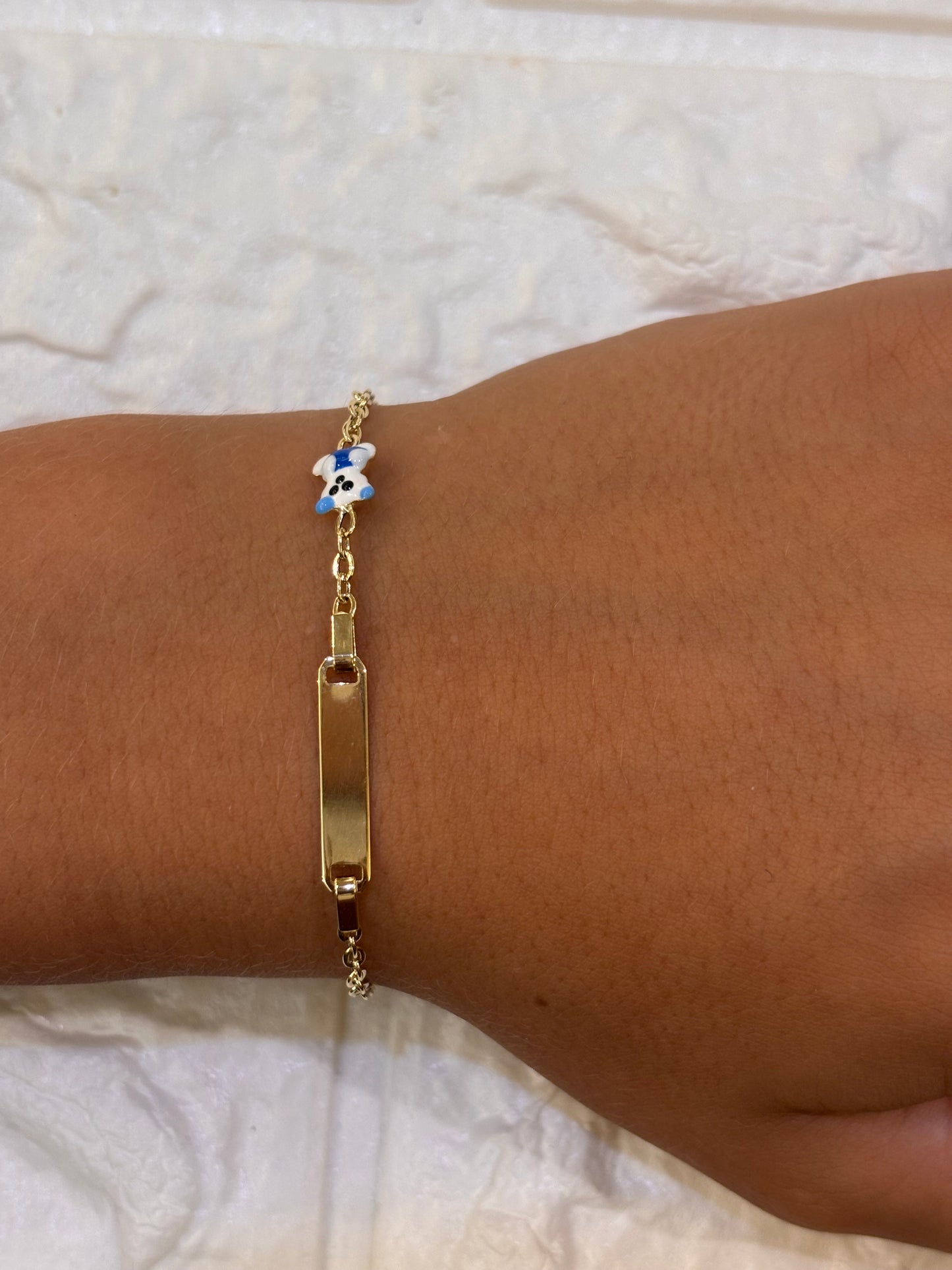 Bracciale Bimbo Oro 18 carati Orso