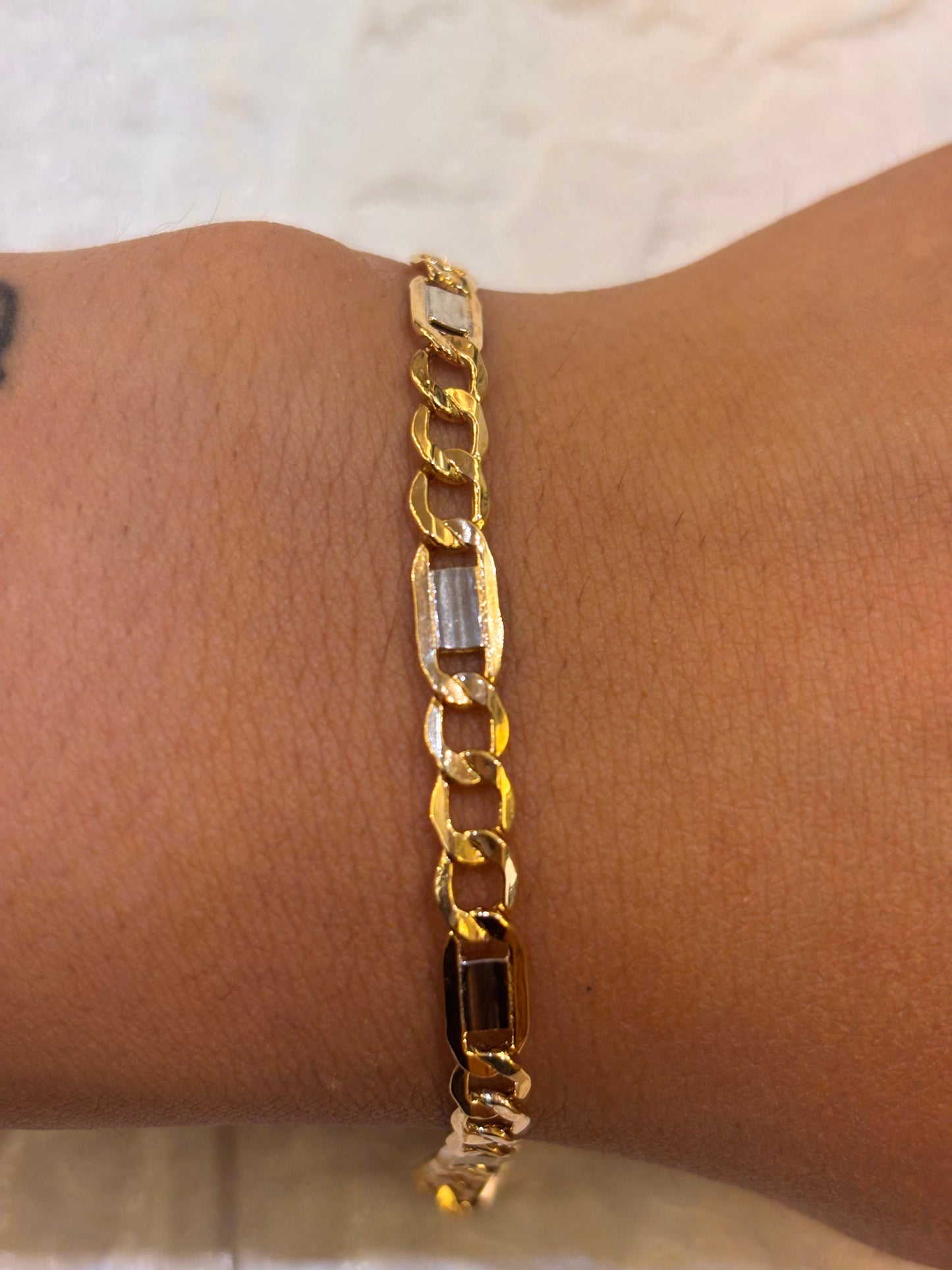 Bracciale Uomo Oro Giallo 18 Carati