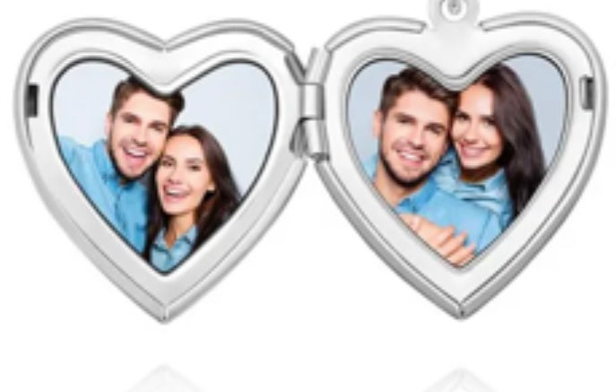 Collana Cuore apribile Acciaio Placcato oro