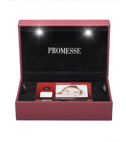 Diamante in Blister Promesse Gioielli