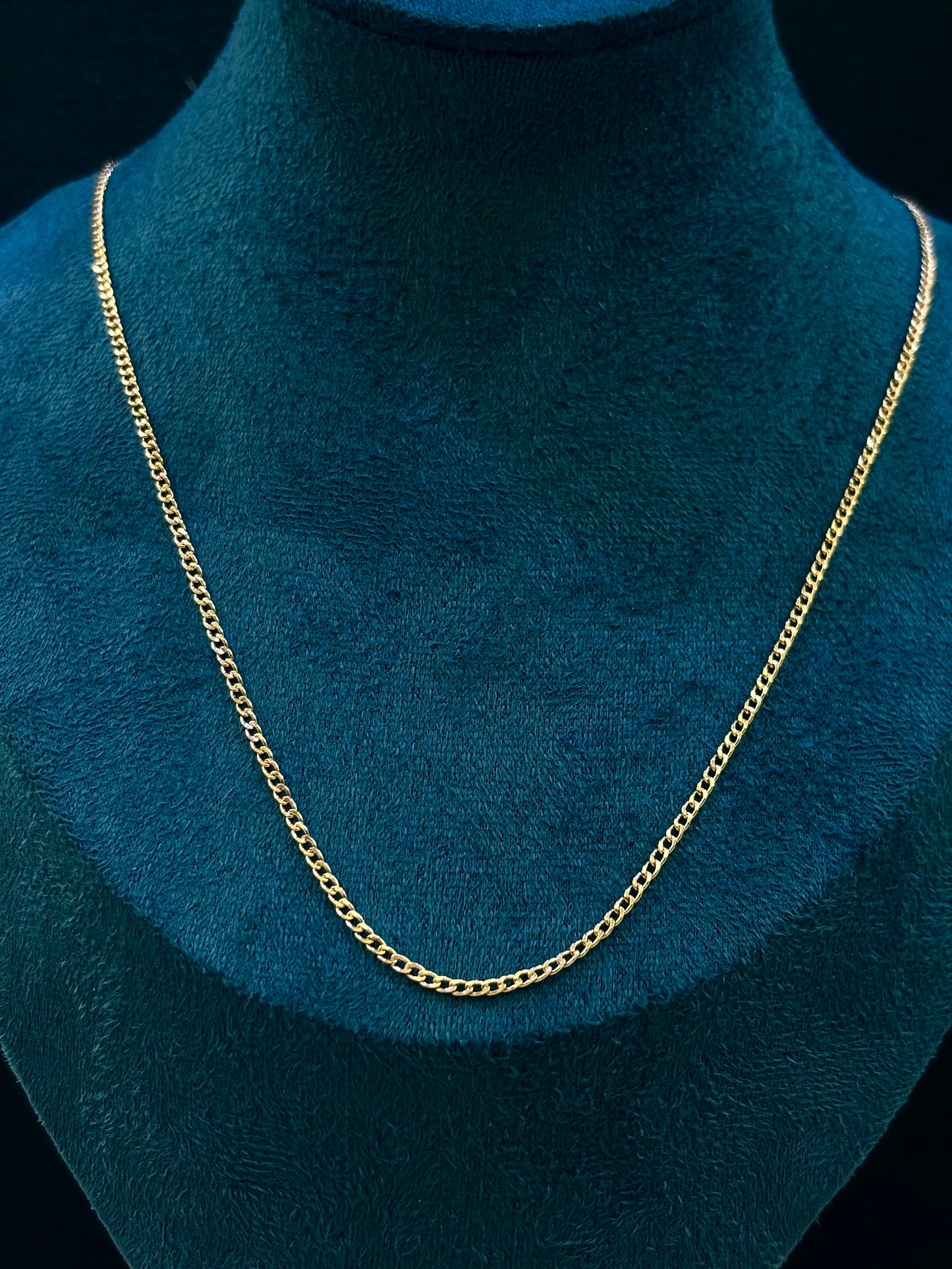 Collana Unisex maglia Groumette Oro 18 Carati