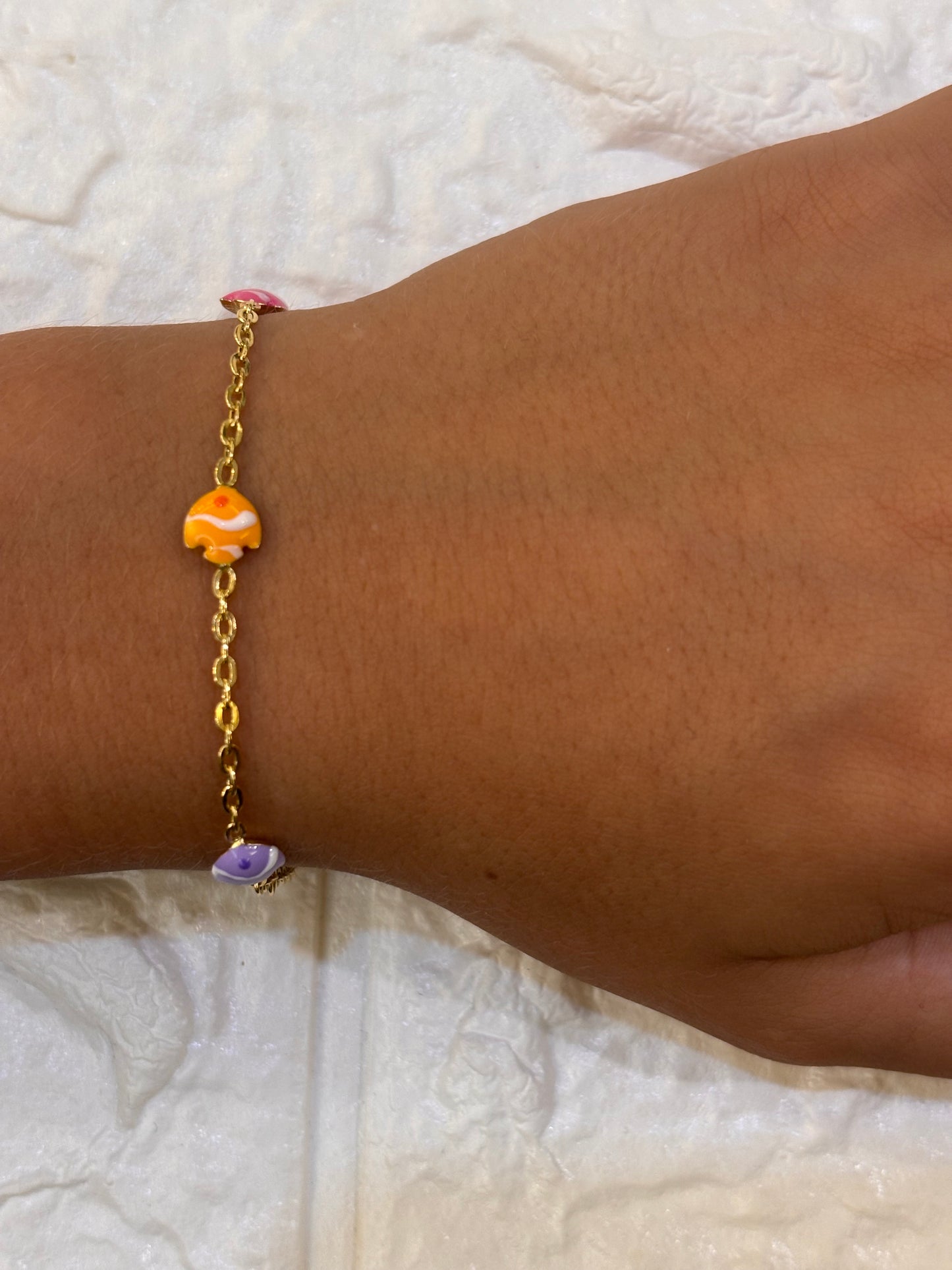 Bracciale Bimbo/a Oro 18 carati pesciolini