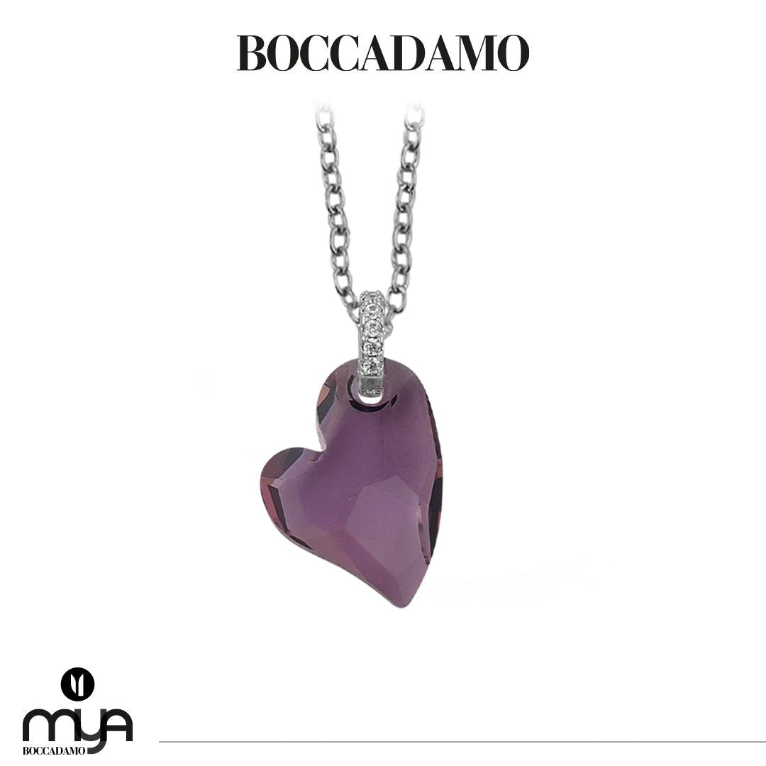 Collana Con Cuore Irregolare Boccadamo