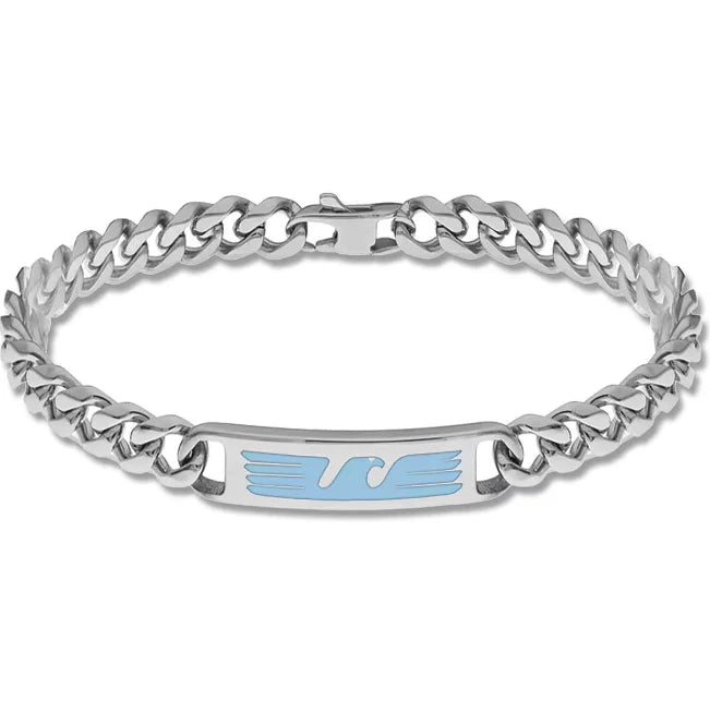 Bracciale Uomo S.S. Lazio in
Acciaio B-LB006UAA